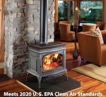 Lopi Cape Cod Wood Stove in New Iron
