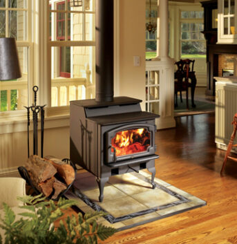 Lopi Endeavor Wood Stove with Cast Legs