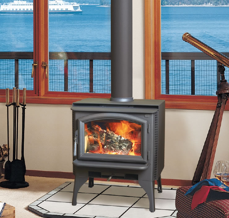 The Answer NexGen-Fyre™ is a beautiful small stove built with heavyduty, high quality construction. This stove uses a five-sided convection chamber to distribute heat evenly throughout living spaces up to 1,400 square feet. The Answer NexGen-Fyre™ has an elegant door design and huge viewing area, along with a 1.5 cubic foot firebox that can accommodate logs up to 18 inches long. Alcove and mobile home approved. We dare you to compare! The Answer NexGen-Fyre™ is 2020 EPACertified using the new EPA CORD WOOD protocol, rather than the CRIB WOOD protocol that most other manufacturers test to. By testing with CORD WOOD, you get a true real world measurement of how well the appliance will burn and perform in your home.